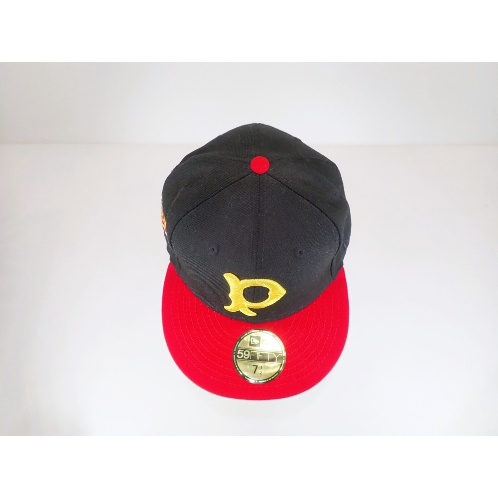 New Era 59FIFTY Pittsburgh Pirates Hat 7 1/2 1903 World Series Side Patch - Picture 2 of 9